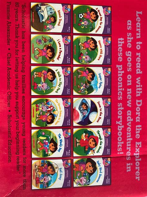 Dora the Explorer Phonics Set: 36 books for $12, Hobbies & Toys, Books & Magazines, Children's ...