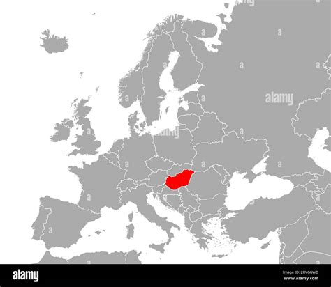 Where Is Hungary On The Map Of Europe - Freddy Bernardine