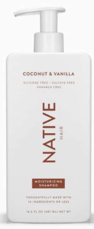 Native HAIR Moisturizing Shampoo Coconut & Vanilla - 1Source