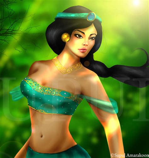 Princess Jasmine Fan Art by supztermc on DeviantArt