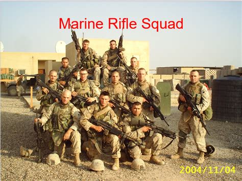 Marine Rifle Squad - PowerPoint Ranger, Pre-made Military PPT Classes