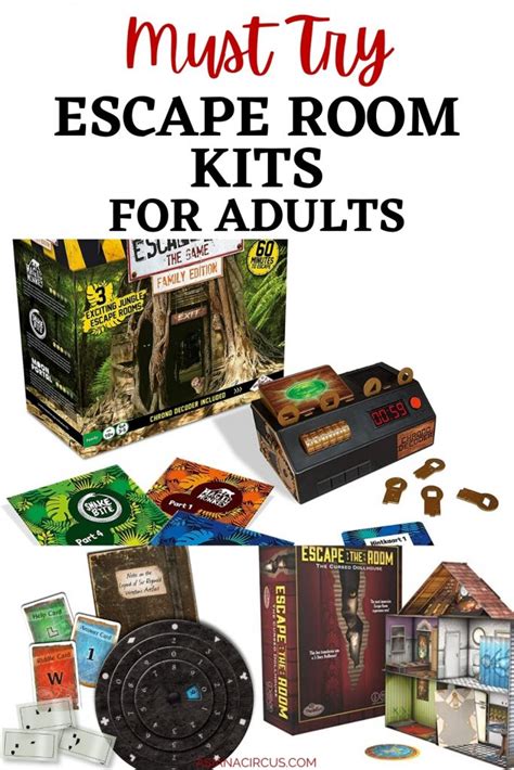 Thrilling Escape Room Kits For Adults | Best Escape Room Games - AC