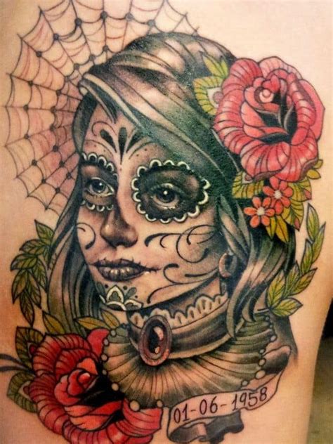 150 Show-Stopping Day of the Dead Tattoos (April 2021)