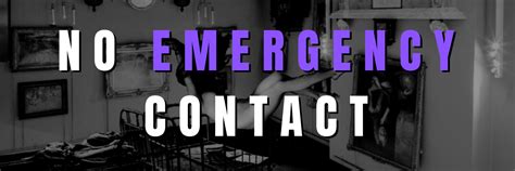 No Emergency Contact - MASKS LITERARY MAGAZINE