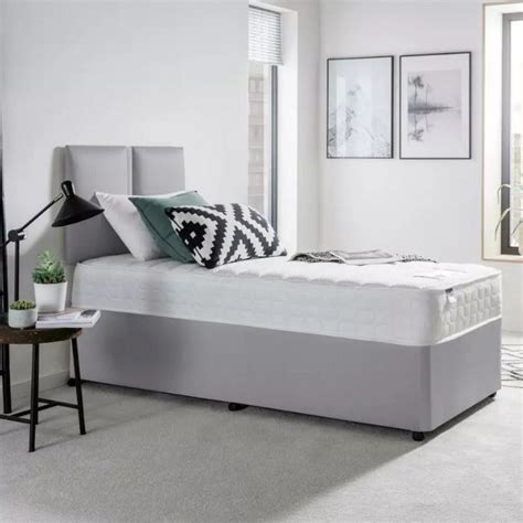 Divan Bed: Light Grey Divan Bed – GKW Retail