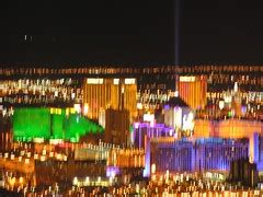 Zoomed from Stratosphere Tower @ Night - MGM, Mandalay Bay… | Flickr