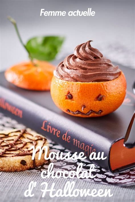 Découvrez la recette de la #mousse au chocolat d'#Halloween. Halloween Desserts, Halloween Food ...