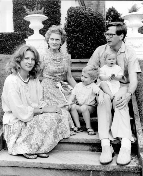 The Duke and Duchess of Gloucester, and their children Lady Devine ...