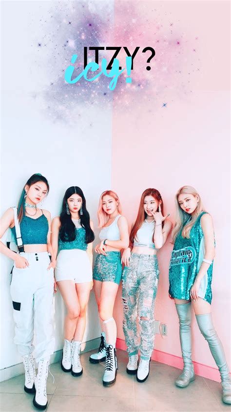 Aesthetic Itzy Icy Wallpaper - itzy 2020