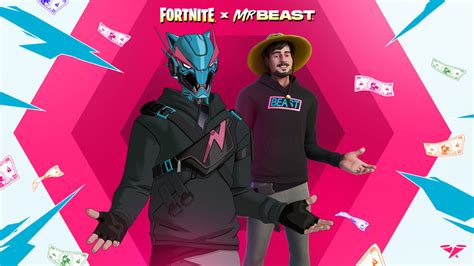 Mr. Beast celebra su skin en Fortnite con un torneo abierto de 1.000.000$