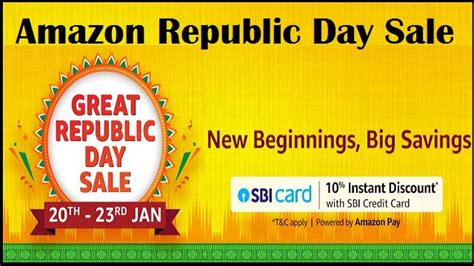 Amazon Great Republic Day Sale to begin on Jan 20 know Great offers