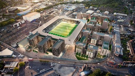 AFC Wimbledon stadium unveiled along with 600 new flats in first images ...