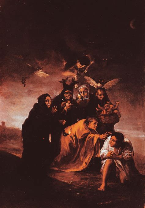 abystle | Francisco goya, Goya paintings, Witch art