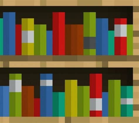 15 Inspirations Minecraft Bookcases