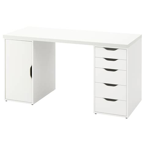 ALEX/LAGKAPTEN desk white 140x60 cm | IKEA Latvija