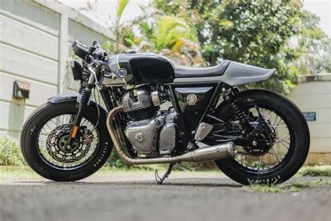 This Custom Royal Enfield Continental GT650 Wears A Bolt-On Kit