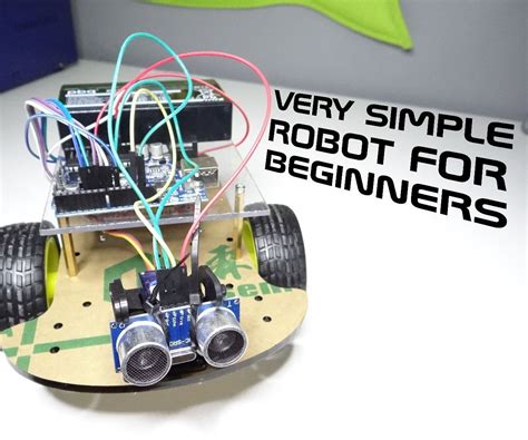 Very Simple Robot for Beginners | Robotics projects, Arduino, Robot