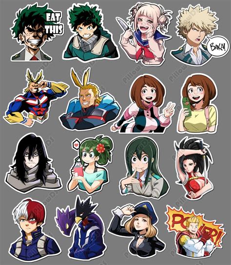 My Hero Academia | Stickers | Cute stickers, Anime book, Anime printables