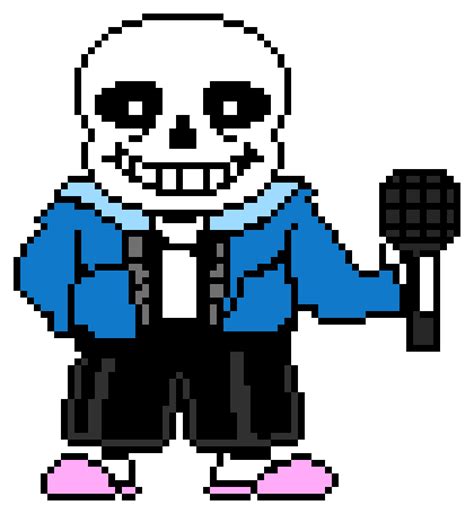 FNF Sans Sprite | Pixel Art Maker