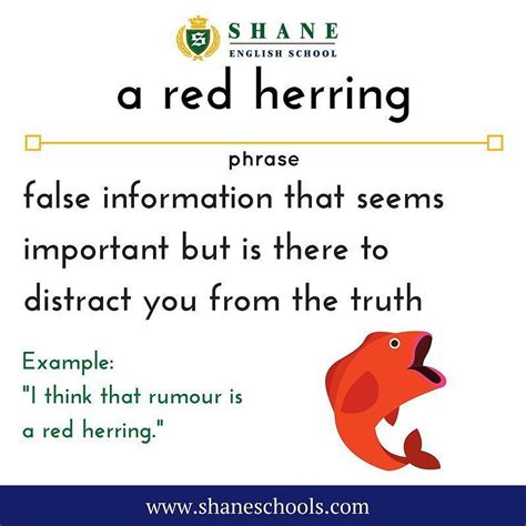 red herring false information that seems important but is there to ...