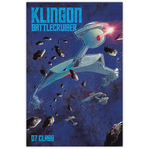 D7 CLASS KLINGON BATTLECRUISER — BYE BYE, ROBOT