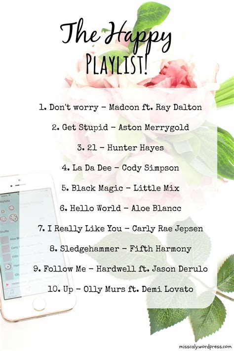 The Happy Songs Playlist! | Uplifting songs, Song playlist, Happy song