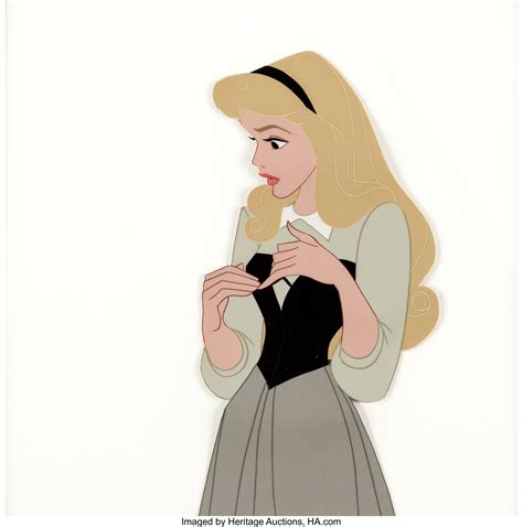 Sleeping Beauty Briar Rose Production Cel (Walt Disney, 1959).... | Lot ...