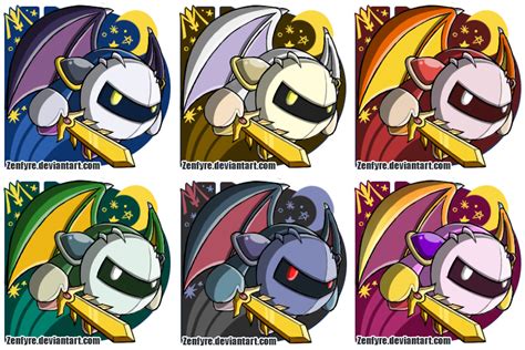 Brawl Stickers - Meta Knight by Zenfyre on DeviantArt