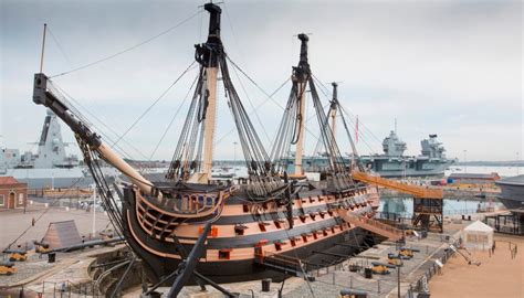 National Museum of the Royal Navy commences engineering work on HMS Victory - Museums + Heritage ...