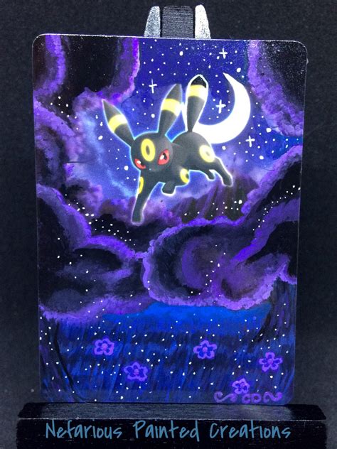 Umbreon Painted Card : pokemon