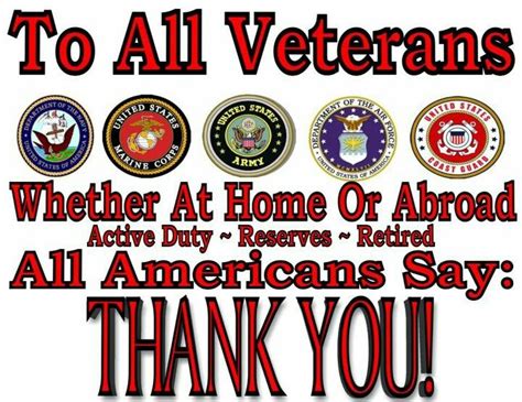 To all veterans whether at home or abroad, active duty - reserves ...