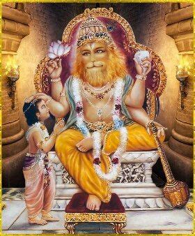 Narasimha and Prahlada Images