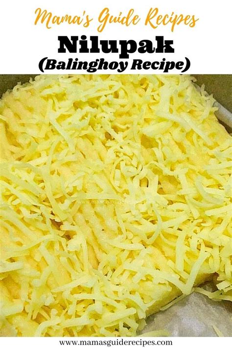 Nilupak (Balinghoy Recipe) | Recipes, Filipino dessert recipes, Cassava