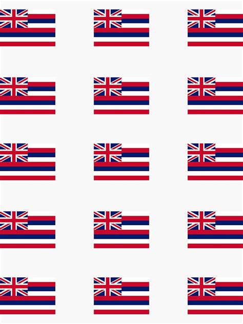 "Hawaii - Hawaiian Flag Pack" Sticker for Sale by FlagsWorld | Redbubble