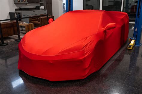 C8 Corvette Premium GM Car Cover - Red