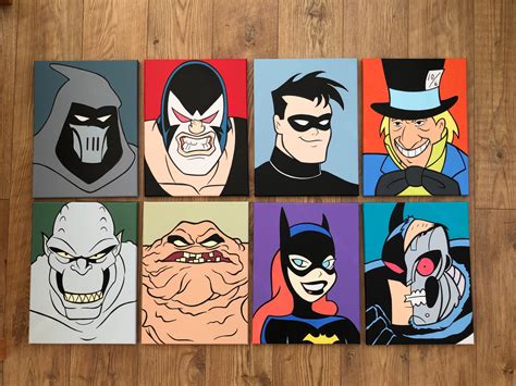 Batman animated series paintings by Jdtoonart by Jdtoonart on DeviantArt