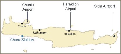 Flights to and from Crete, airports Crete, booking tickets to Crete