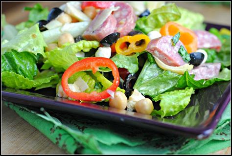 Chopped Italian Deli Salad + Weekly Menu