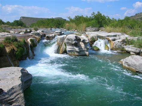 Dolan Falls on the Devils River in southwest Texas - Sweetwater Research