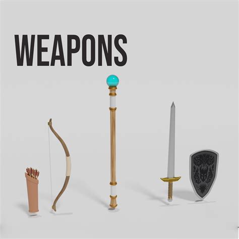 ArtStation - RPG Weapons