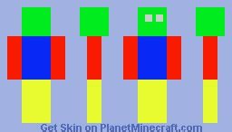 Neon Minecraft Skin