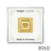 5 Gram Geiger Edelmetalle Square Gold Bar