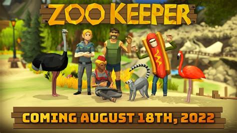 ZooKeeper — Game Release Trailer | Coming August 18th - YouTube