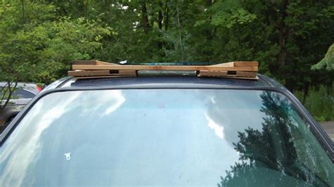 Convert an Automobile Roof Rack to a Building Materials Carrier