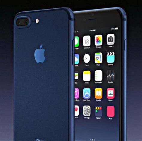 iPhone 7 & iPhone 7 PRO Concept In Deep Blue - Yup, It Looks Stunning ...