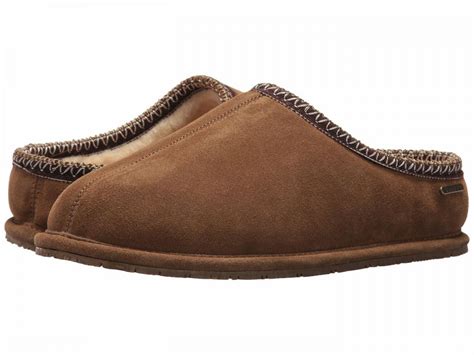 Bearpaw Mens Slippers | Joshua Hickory Suede » Housebyt