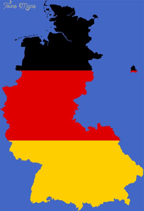 WEST GERMANY - ToursMaps.com