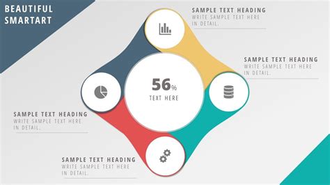 Amazing SMARTART Template for Dashboard in Presentation (PPT ...