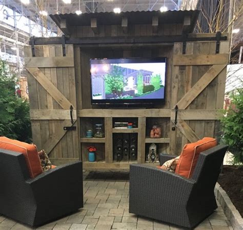 Build an Outdoor TV Cabinet HGTV