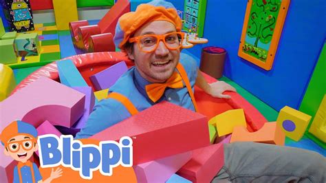 Blippi's Indoor Playground Learning | Educational Videos For Kids - YouTube